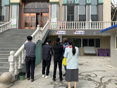 銀川裝修公司|銀川勝泰辦公樓裝修設計項目現(xiàn)場勘察